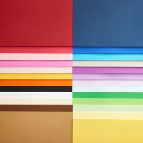 200 Sheets Bright Essentials 8.5" x 11" Cardstock Paper by Recollections - Acid and Lignin Free Paper for Scrapbooks, Arts & Crafts - 1 Pack
