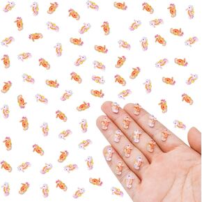 100 Pieces Tiny Butterfly Decor for Crafts Dollhouse Miniatures Resin Micro Butterfly for Dollhouse Fairy Garden Micro Landscaping Decoration
