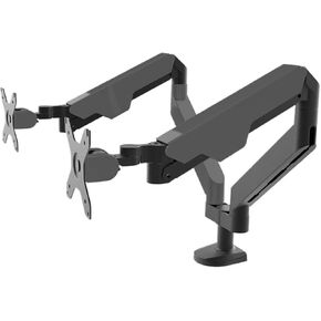 Monitor Stand Dual-Screen Desktop Computer Lifting and Heightening Shelf Desktop Punch-Free Universal Hanger in Saudi Arabia