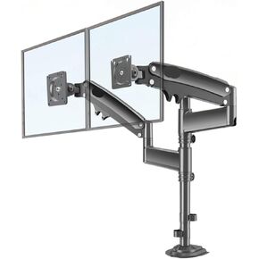 H180 Monitor Stand Dual-Screen Desktop Punch-Free Lift Rotating Telescopic Upper and Lower Stacking Screen Stand arm