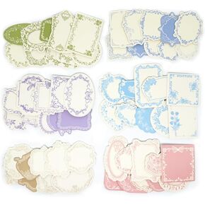 180pcs Multicolor Scrapbooking Paper,Vintage Label Aesthetic Decoration Paper Decorative for DIY Decoupage Junk Journal Scrapbooking Supplies