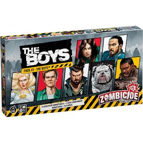 Zombicide The Boys Character Pack #2 - Diverse Heroes & Unique Companions! Cooperative Strategy Board Game for Ages 14+, 1-6 Players, 60 Minute Playtime, Made by CMON