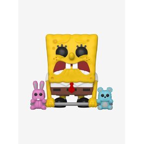 Funko Spongebob Squarepants Pop! Animation Spongebob Weightlifter Vinyl Figure Hot Topic Exclusive Multi None