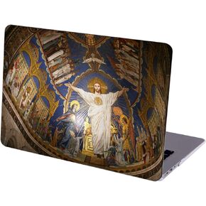 Compatible with MacBook Air 13.6-inch Hard Protective Shell Cace and Keyboard Cover ( A2681, M2 chip, 2022 Release ) - Jesus Christ Sacred Heart-2