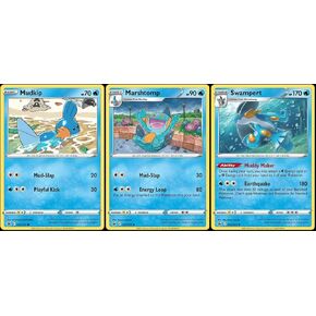 Swampert 064/264 - Fusion Strike - Rare - Pokemon Evolution 3 Card Lot - Stage 2