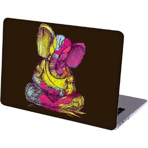 Case Compatible with MacBook Pro 13 inch, Hard Protective Shell with Keyboard Cover (M1 A2338 A2289 A2251 A2159 A1989 A1706 A1708, 2016-2020 Release) - God of Elephant Ganesha