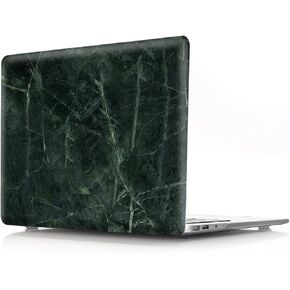 IVY Case for MacBook (Retina, 12-inch, Models:A1534) Hard Shell Case with Keyboard Cover [Marble Series - White]