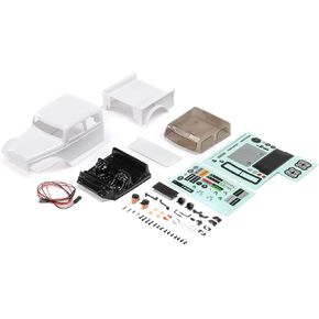 Axial Body, White: SCX24 Dodge Power Wagon, AXI200013