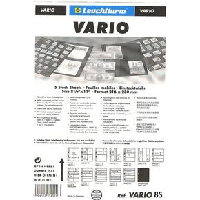 50 Lighthouse Vario 8S Stock Pages - Professional Pack