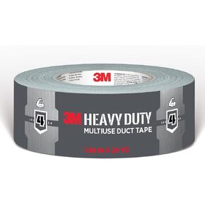 3M Heavy Duty Duct Tape, 1.88in x 45yd, 1 Roll, Multi-Surface, Temporary Solutions for Sealing, Holding, and Reinforcing, Tear by Hand Vertically and Horizontally, Staple for Every Toolbox (2145)