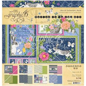 Graphic 45 12x12 Collection Pack- Spring is in the Air
