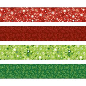 204875525 Folding Strips Set for Froebel Stars 1 x 45 cm 4 Assorted Designs Green in Saudi Arabia