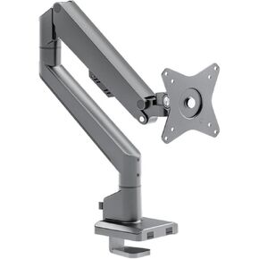 T16 Computer Monitor Stand arm Mechanical Cantilever Desktop Display Screen Pneumatic Lifting Base(Gray)