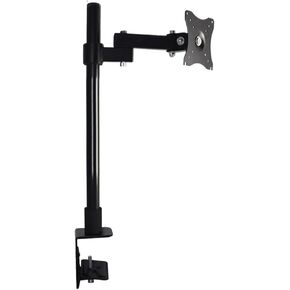 14-27-inch Monitor Screen Heightening Lifting Rotating Telescopic Bracket Clamping Table Side Shelf
