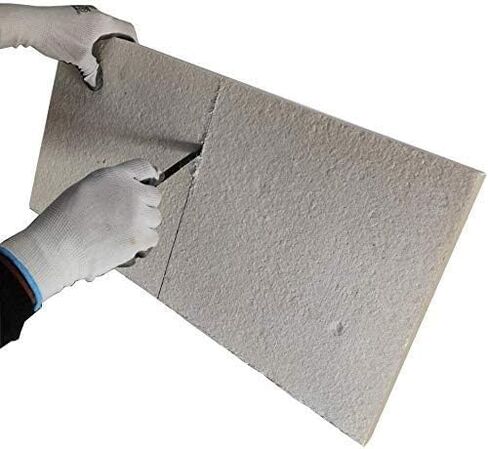 Simond Store Simond Ceramic Fiber Board Insulation - 2300F تصنيف - 2 "× 19.7" × 39.4 " - لوحة عزل مقاومة للحريق للموقد الخشبي ، الفرن ، فورج ، الخيل ، الغلايات ، الفرن ، درع حرارة الموقد - حزمة 1 in Kuwait