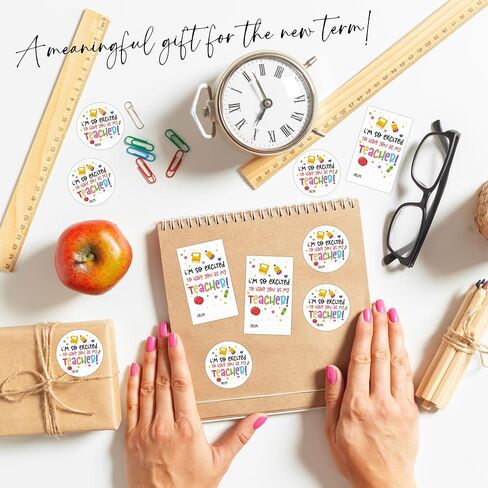 Back to School Stickers for Teens-40Pcs Let’s Start This Year Off Write Wishing You a Great School Year Labels-Funny Teacher Reward Gifts & Welcome Decorations-Classroom Party Favors & Supplies-A04 in Kuwait