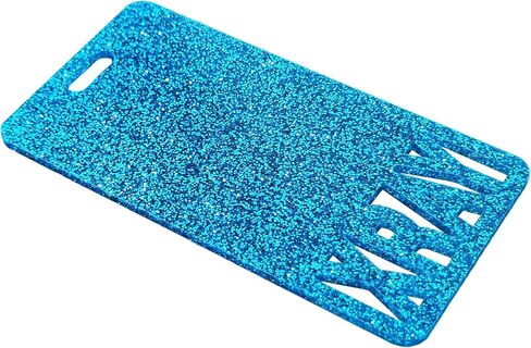 X-RAY Badge Buddy - Glitter ID Card Holder for Nurses - Nursing Accessories and Gifts (Silver, Square) in Saudi Arabia