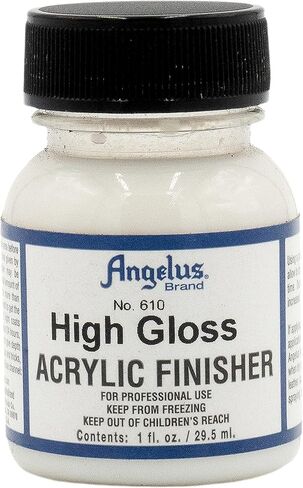 Angelus 610 High Gloss Acrylic Finisher, Clear in Saudi Arabia