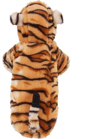 Yoption Dog Tiger Pet Comples Halloween Pet Pet Puppy Cosplay Dress Hoodie Clothing Clothes (XL) in Kuwait