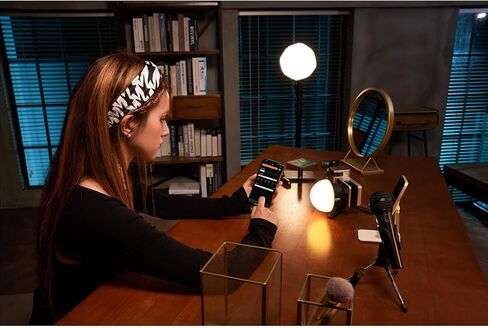 Zhiyun Molus X60 RGB Video Light,60W 2700-6500K TLCI 98 HSI Mode with Bluetooth App Control 15 Lighting Effects Support DC Power Adapter for Studio Photography in Kuwait