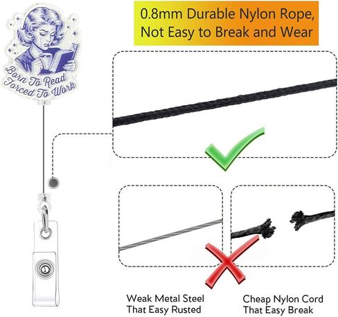 Funny Saying Retractable Badge Reel with Alligator Clip,ID Badge Holder for Name ID Tag in Saudi Arabia