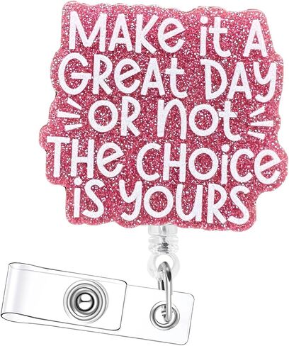 Funny Saying Retractable Badge Reel with Alligator Clip,ID Badge Holder for Name ID Tag in Saudi Arabia