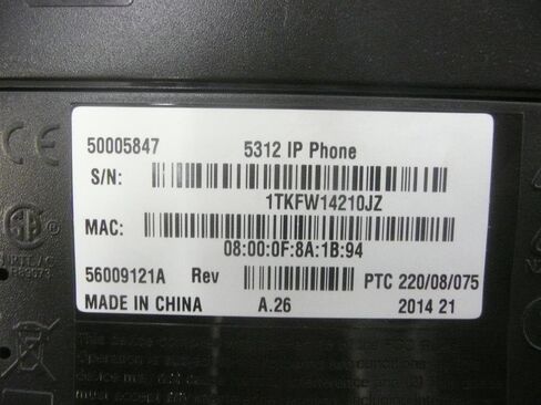 Mitel 5312 IP Phone (50005847) (متجدد) in Saudi Arabia