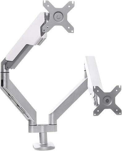 Monitor Stand Dual-Screen Desktop Computer Lifting and Heightening Shelf Desktop Punch-Free Universal Hanger in Saudi Arabia
