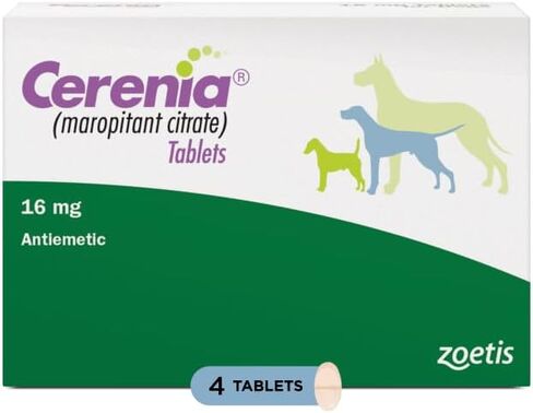 Cerenia (سترات ماروبيتانت) للكلاب ، 24 ملغ (الأرجواني) ، 4 أقراص in Saudi Arabia