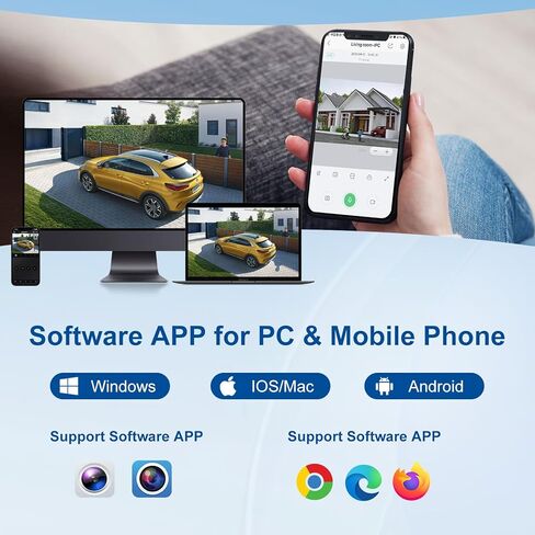 Anpviz 12MP 64 قناة PoE NVR مسجل فيديو شبكي مع اكتشاف الإنسان والمركبات، 64CH H.265 NVR تجاري يدعم 12MP/8MP/6MP/5MP/4MP/3MP/1080P IP PoE مسجل صوت فيديو للأعمال in Kuwait