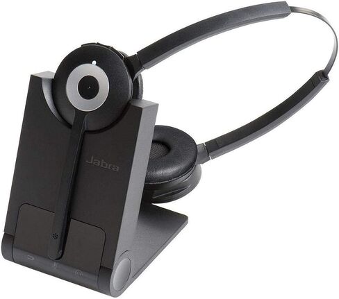 Jabra Pro Duo MS 930 Wireless On-Ear Headset (Model: 930-69-503-105) - Black (Renewed) in Saudi Arabia