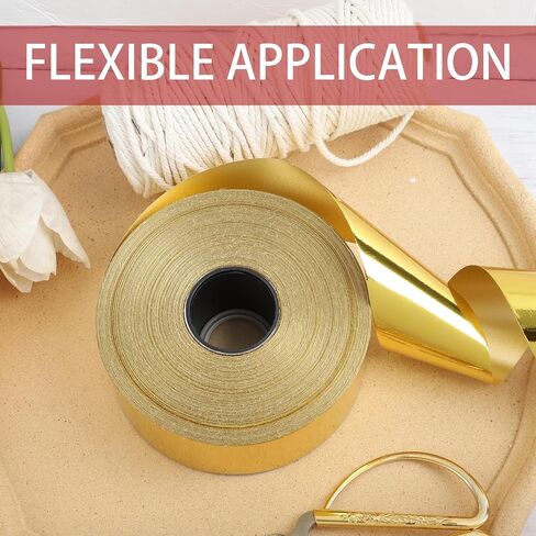 Shiny Waterproof Ribbon,Curling Ribbon for Gifts Package Wrapping,Crafting. (Green, 2inch x 100yards) in Saudi Arabia