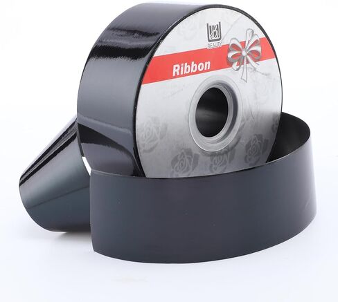 شريط مضاد للماء لامع ، شريط تجعيد للهدايا الغلاف ، صياغة. (أخضر ، 2 بوصة × 100 ياردة) in Kuwait