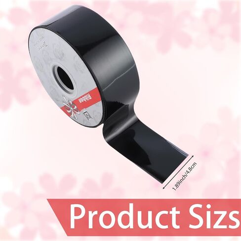 شريط مضاد للماء لامع ، شريط تجعيد للهدايا الغلاف ، صياغة. (أخضر ، 2 بوصة × 100 ياردة) in Kuwait