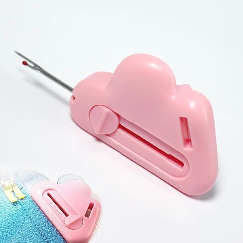 Magnetic Seam Guide for Sewing Machine,2025 Upgraded Multifunctional Polygonal Magnet Seam Hemmer Guide with Scale,Seam Ripper,Universal Sewing Accessories & Supplies for Sewing Machine (Pink) in Saudi Arabia