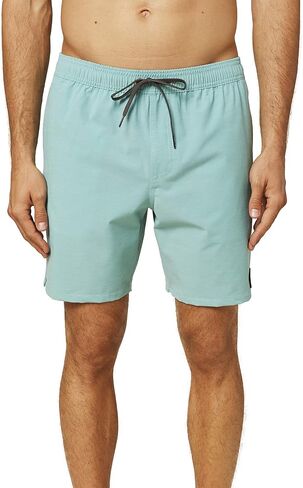 Mens Solid Volley Swim, Neon Pink, S in Saudi Arabia