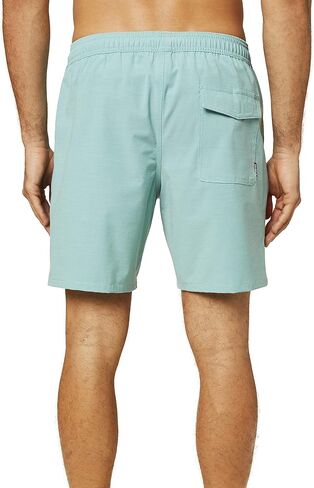 Mens Solid Volley Swim, Neon Pink, S in Saudi Arabia