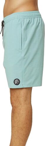 Mens Solid Volley Swim, Neon Pink, S in Saudi Arabia