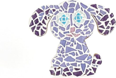 Milltown Merchants Baby Pink Smooth Mosaic Pieces, 3 Pound (48 oz) Bulk Mosaic Tiles (1200-1350 Mosaic Tiles) in Saudi Arabia