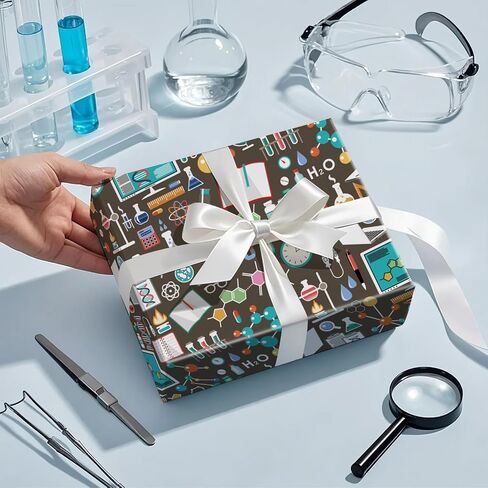 RUSPEPA Back to School Wrapping Paper Roll, Mini Roll, Blue School Supplies and Sports Theme Gift Wrap for Boys, Kids, Students, Teachers, First Day and Classroom Gifts, 17 Inches x 16.4 Feet in Kuwait