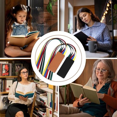 2pcs أشرطة ملونة الكتاب المقدس الإشارات المرجعية ، مرجعية للكتاب المقدس مع أشرطة 5 مملوكة للكتب رواية ، الجلود الاصطناعية متعددة الصفحات عشاق القراءة المعلمين ، هدية عيد الميلاد (اللون الأزرق البني) in Kuwait