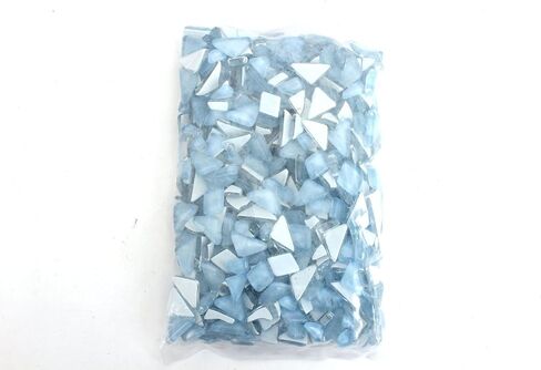 Milltown Merchants Baby Pink Smooth Mosaic Pieces, 3 Pound (48 oz) Bulk Mosaic Tiles (1200-1350 Mosaic Tiles) in Saudi Arabia