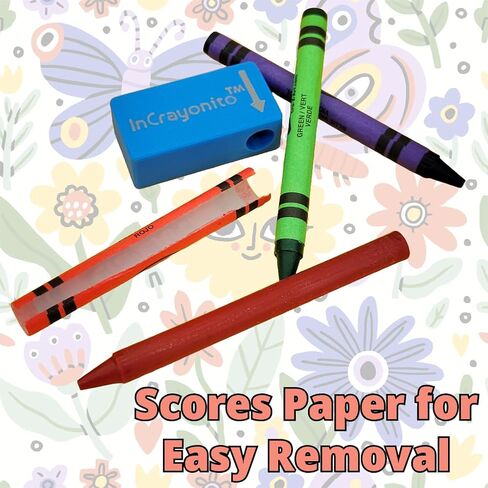 InCrayonito Regular 5/16" Crayon Paper Wrapper Peeler (2-Pack) in Saudi Arabia