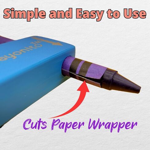 InCrayonito Regular 5/16" Crayon Paper Wrapper Peeler (2-Pack) in Saudi Arabia
