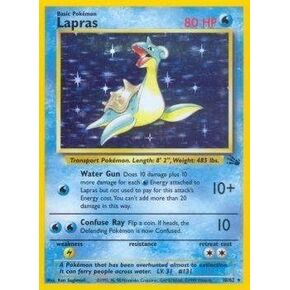 Pokemon - Lapras (10) - Fossil - Holo
