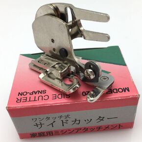 FQTANJU 1 Piece Snap on Side Cutter Cut Sewing Press Foot # CY-20
