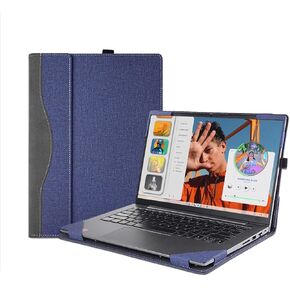 Laptop Case for Dell Inspiron 16 Plus 7630 7620 7610 Pro 5620 5630 5625&Vostro 5630 5620 7620 Cover,PU Leather 2 in 1 Notebook Sleeve Bag with Pen Holder (Dark Grey)