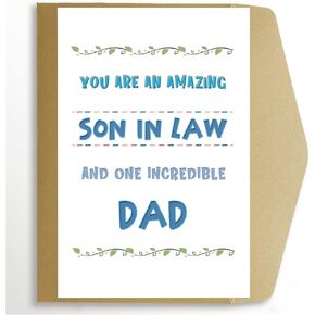 Spercy Sweet Father’s Day Card from Daughter, Heartfelt Birthday Card for Dad, Never Stop Needing Her Dad Card