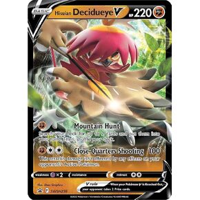 Pokemon - Hisuian Decidueye V - SWSH238 - Black Star Promo - Astral Radiance