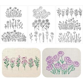 أنماط التطريز القابلة للذوبان في الماء ، وثبات ، و 3 أوراق ، وعصا زهرة ، وغرزة ، غسل ورق تطريز ، ورقات مقموسة ، أوراق ، أوراق ، أوراق ، أوراق ، أوراق ، in Kuwait